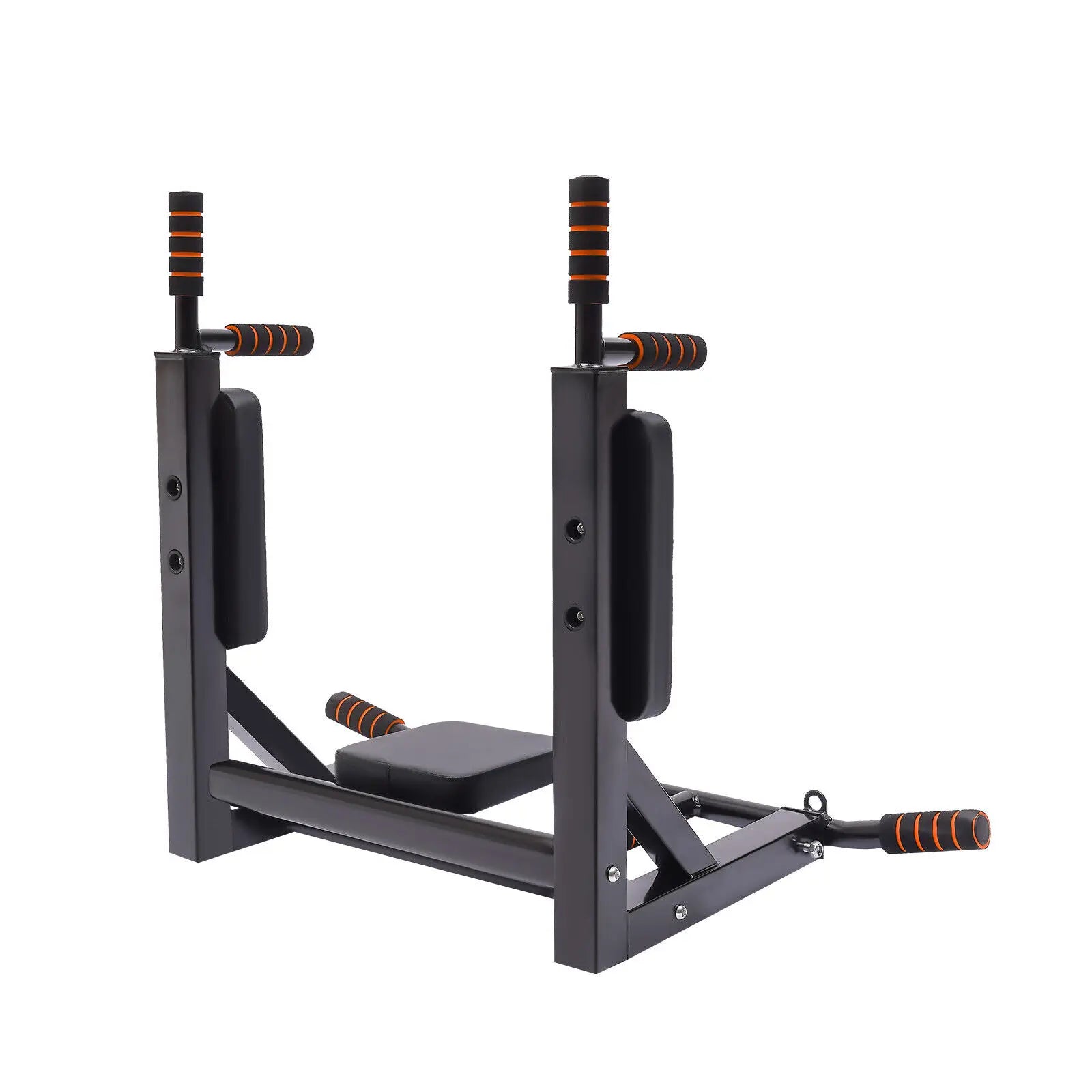 Wall-Mount Pull Up Bar & Dip Station – 200kg Capacity, Multi-Functional