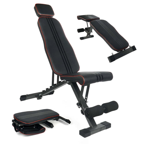 Adjustable Dumbbell Bench for Home Gym – Foldable Weight Bench with Steel Frame.
