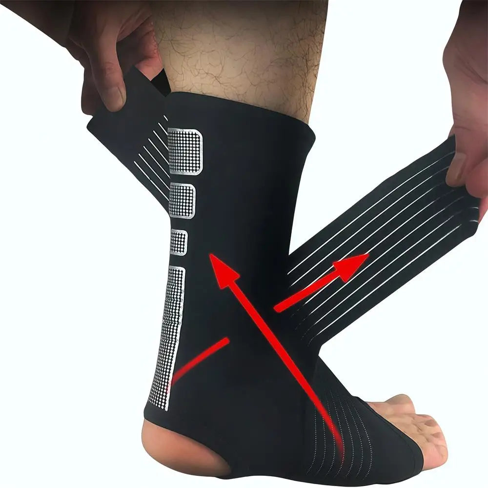 Sport Ankle Compression Sleeve – Arch & Achilles Support for Active Athletes