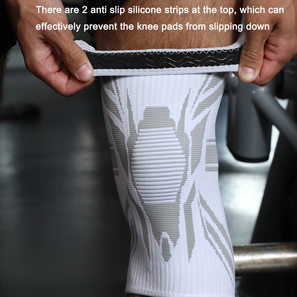 Sports Knee Pads – Elastic Spandex, Patella Support, Basketball & Volleyball