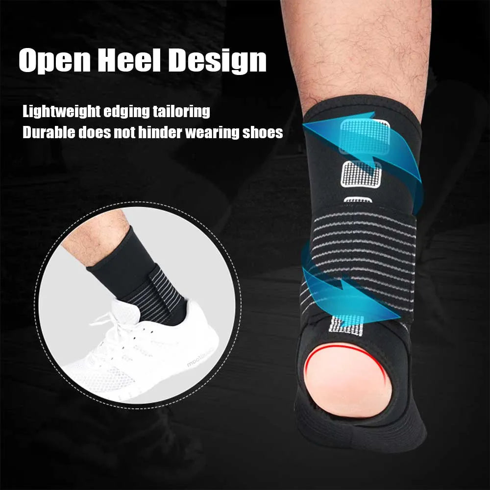 Sport Ankle Compression Sleeve – Arch & Achilles Support for Active Athletes