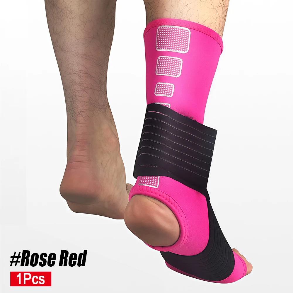 Sport Ankle Compression Sleeve – Arch & Achilles Support for Active Athletes