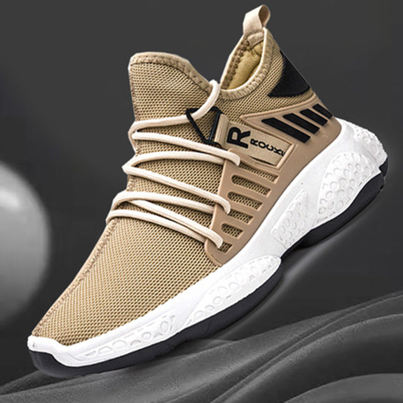 Men Sneakers Breathable Mesh Sports Shoes.