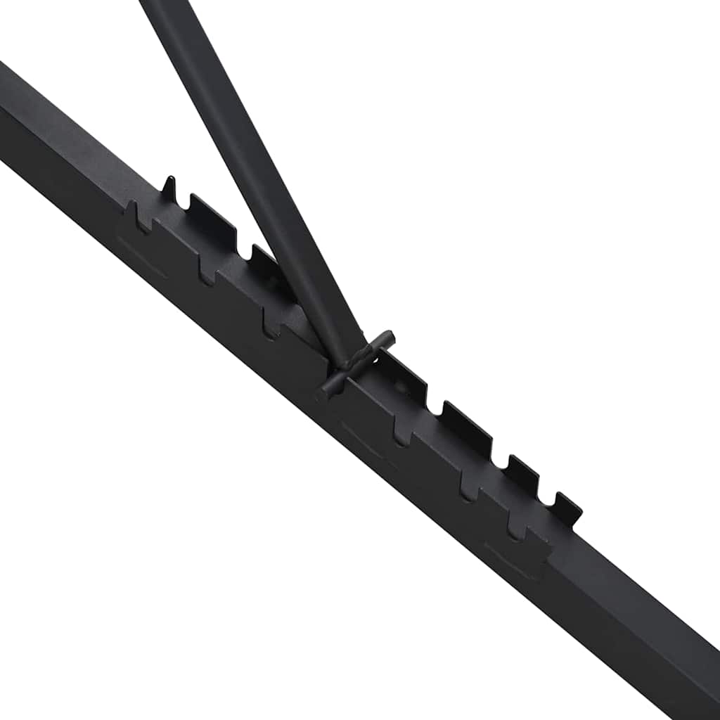 Weight Bench – Black Steel Home Gym Bench