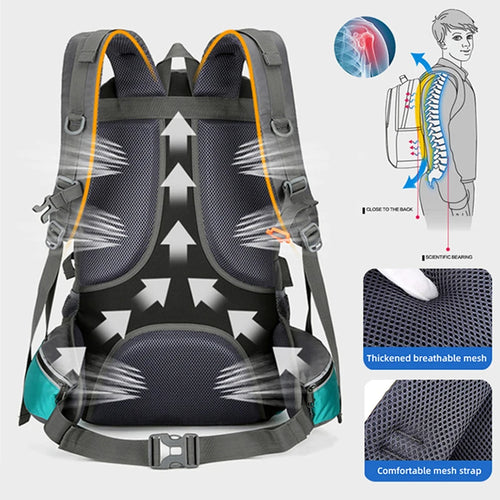 50L Outdoor Backpack – Hiking, Camping, Trekking & Travel