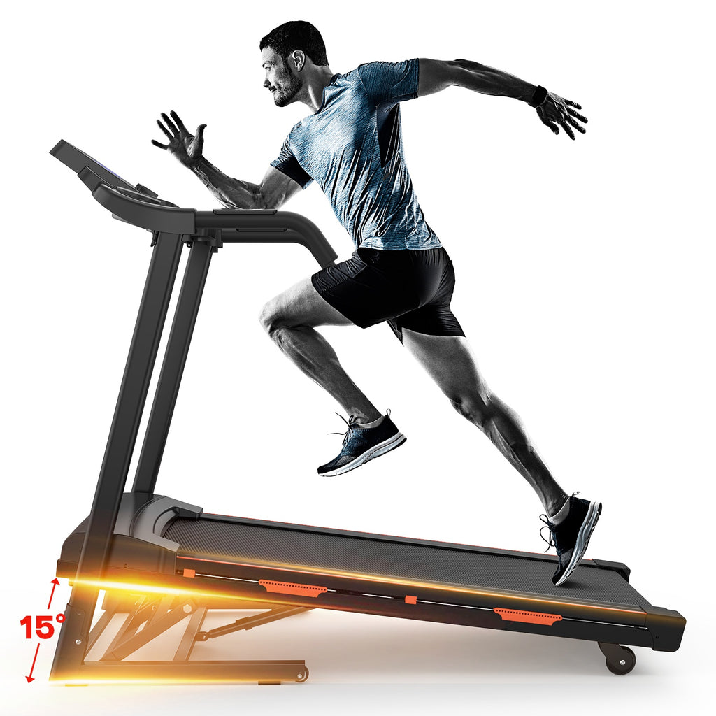 Treadmill JK8806F – Auto Incline 15°, 3.5HP Motor, Foldable