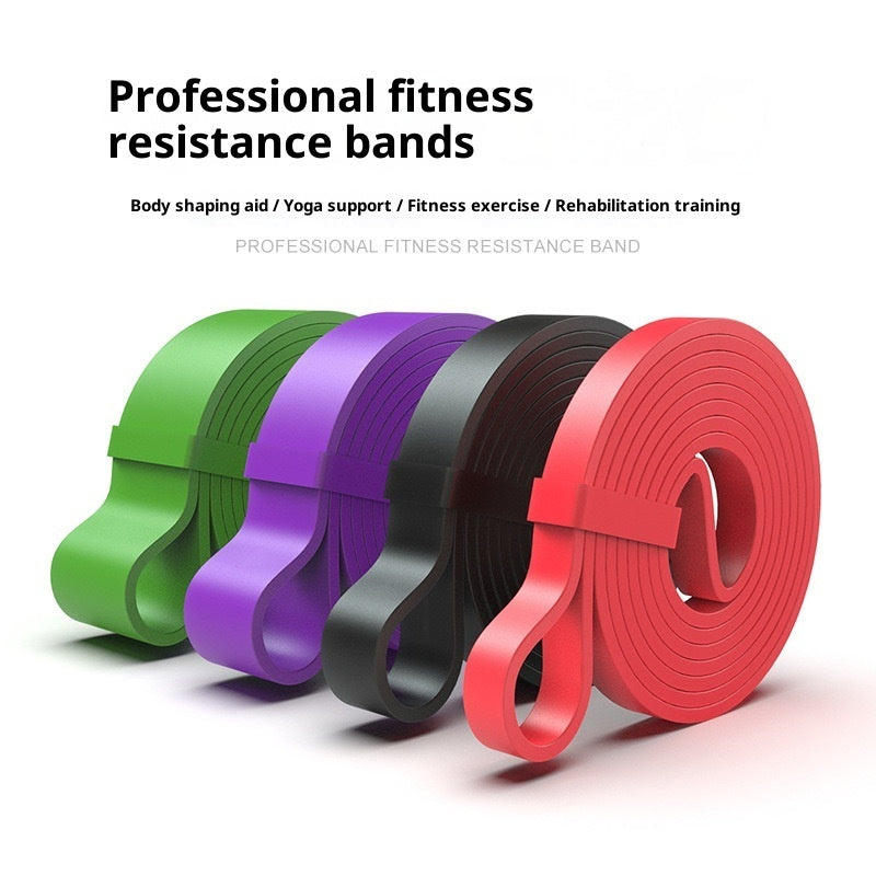 Fitness Resistance Band Set – 5 Bands, TPE, Pull-Up & Strength Training