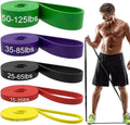 Fitness Resistance Band Set – 5 Bands, TPE, Pull-Up & Strength Training