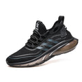 Men's Breathable Fly Woven Shock Absorption Sports Casual Shoes.