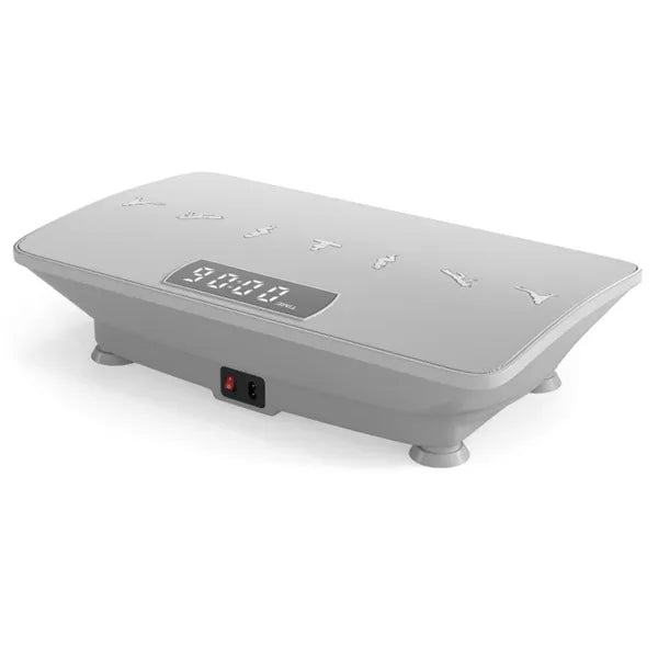 Full Body Vibration Plate – 10 Speed Levels, Remote Control, 440lbs Capacity